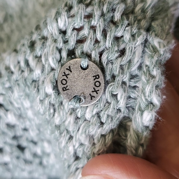 ROXY, green tank top size medium. Variegated green white knit. Size medi… - Picture 6 of 10